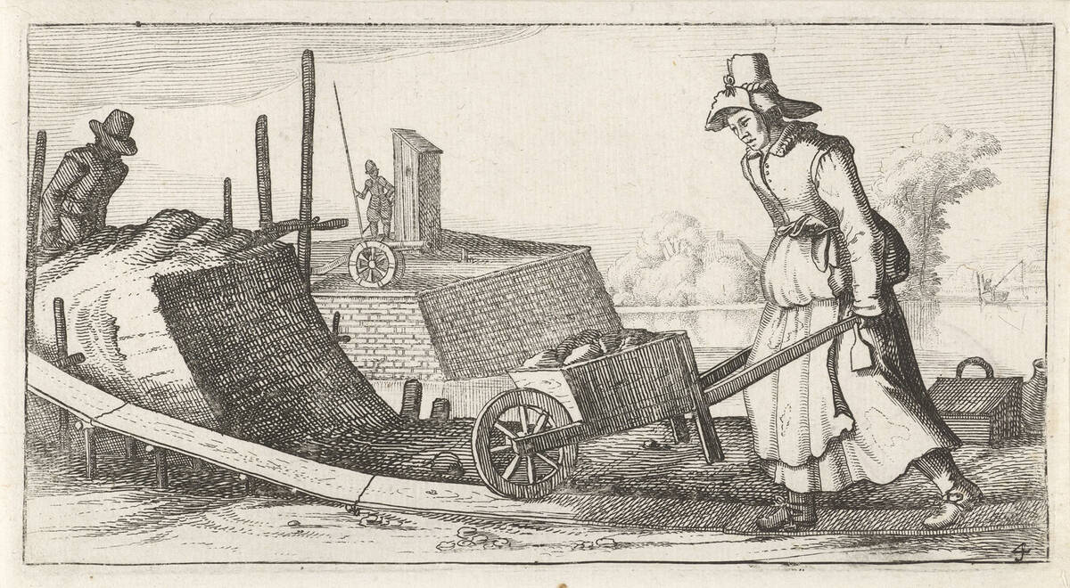 Klik om te vergroten, afbeelding van arbeiders aan het werk
