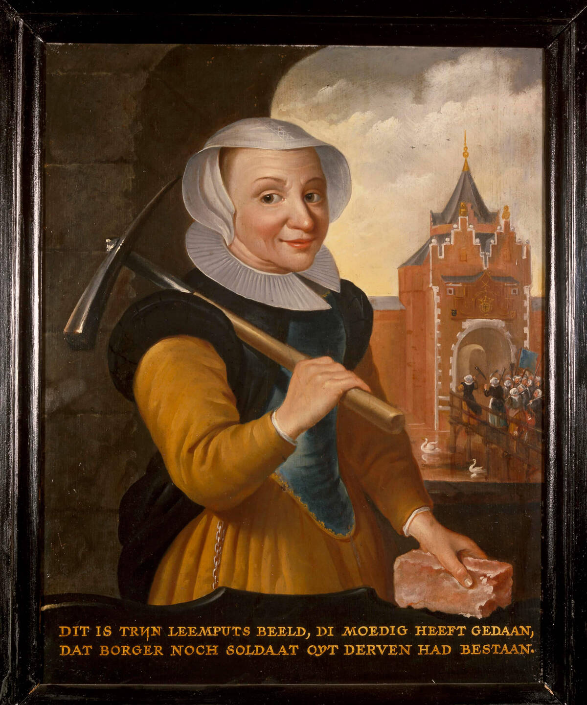 Klik om te vergroten, schilderij van Trijn van Leemput