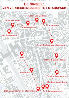 klik op het plaatje om te vergroten: de wandelroute is in tekst naast het plaatje geschreven. 