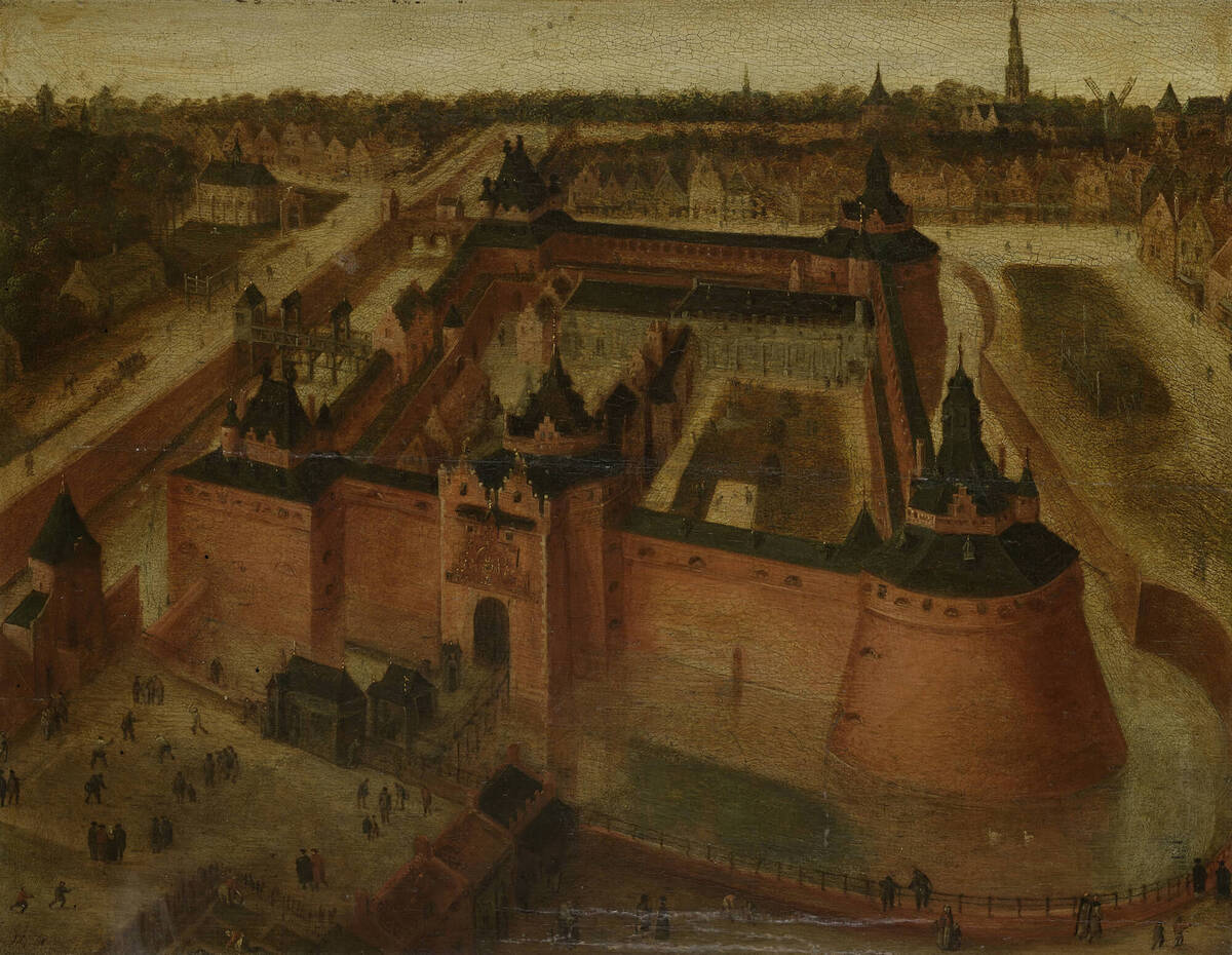 Klik om te vergroten, afbeelding van een schilderij van Kasteel Vredenburg