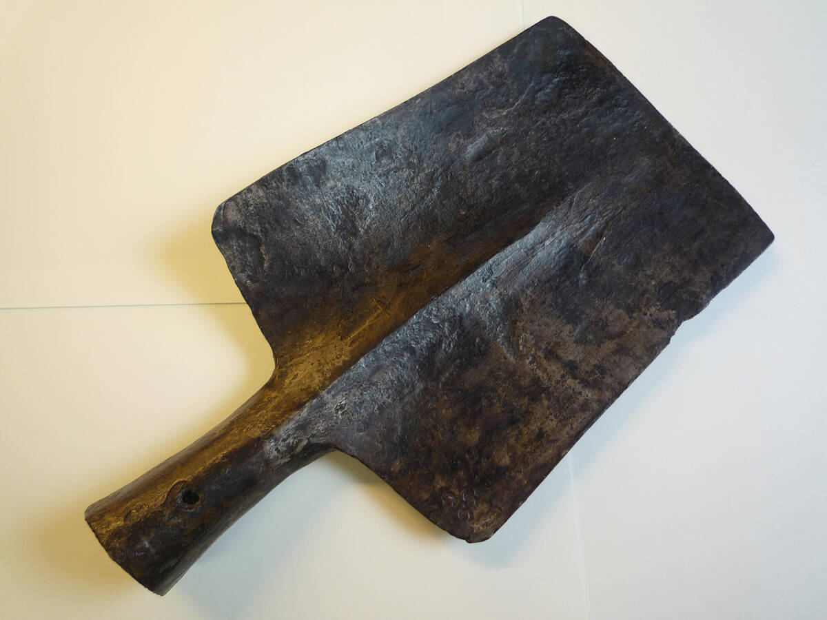 Klik om te vergroten, foto van gevonden gereedschap